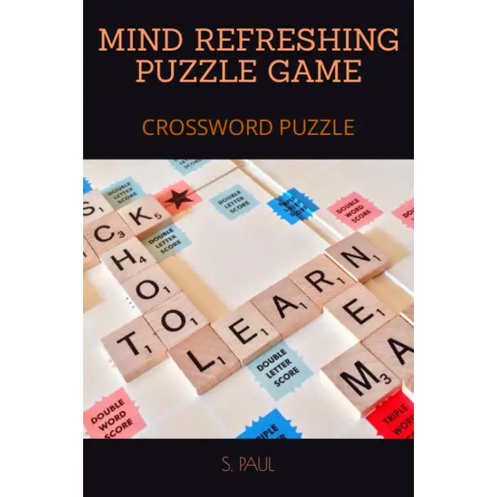 MIND REFRESHING PUZZLE GAME: CROSSWORD PUZZLE
