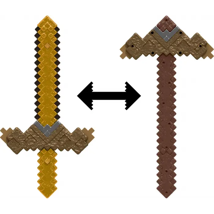Minecraft 2si 1 Arada Kılıç ve Kazma, JKC15