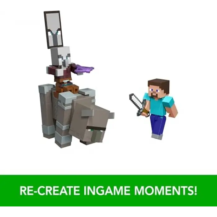 Minecraft Köy Baskını Oyun Seti JJT18