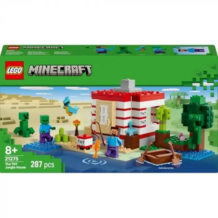 Minecraft Tnt Büyük Orman Evi 21275