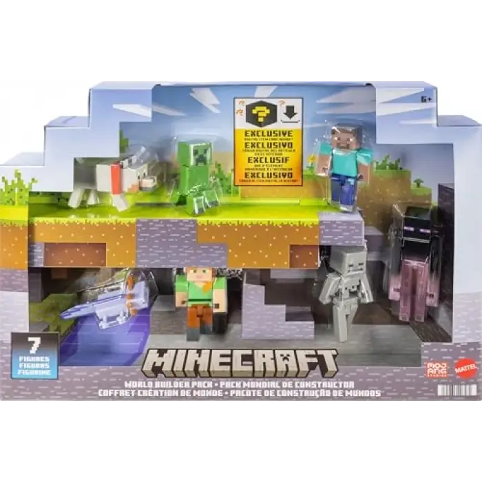 Minecraft World Builder Figür Seti, JFG66