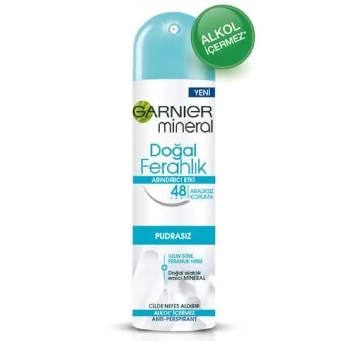 Mineral Doğal Ferahlık Sprey Deodorant