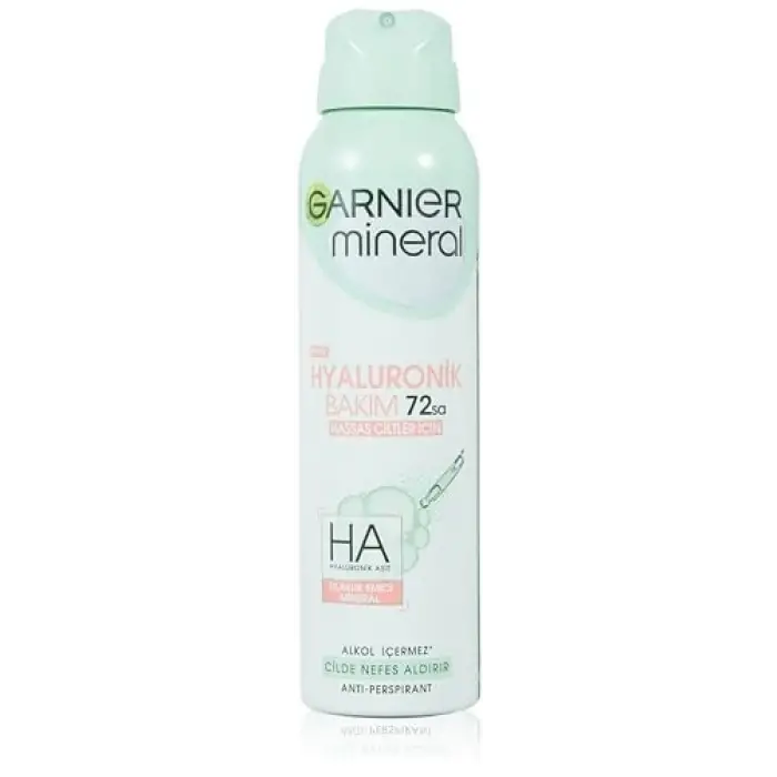 Mineral Hyaluronik Bakım Sprey Deodorant, 150 ml