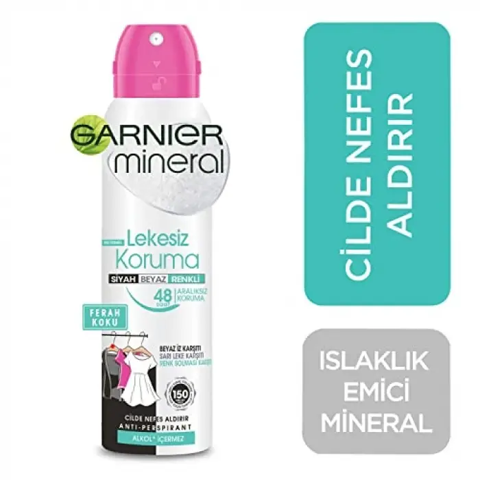 Mineral Lekesiz Koruma Deodorant 150ml
