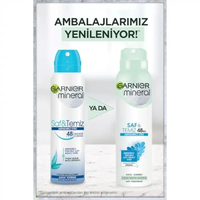 Mineral Saf & Temiz Deodorant 150 ml