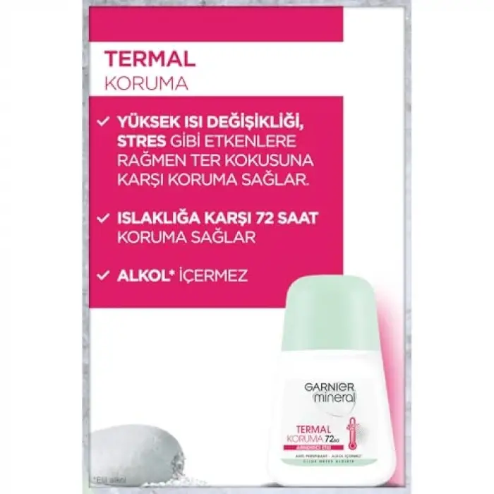 Mineral Termal Koruma Kadın Roll-On Deodorant