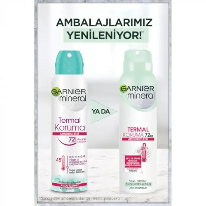 Mineral Termal Koruma Sprey Deodorant