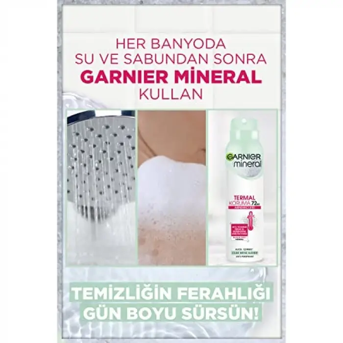 Mineral Termal Koruma Sprey Deodorant