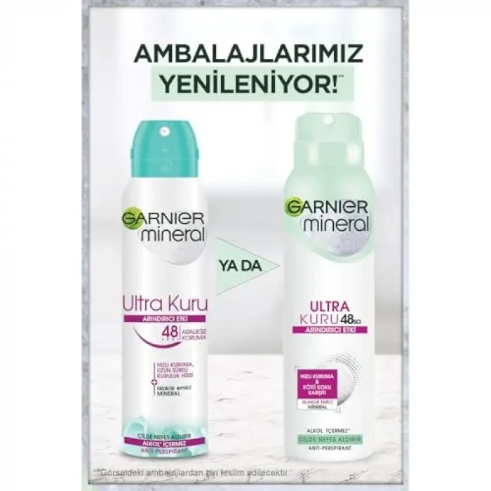 Mineral Ultra Kuru Deodorant 150 ml