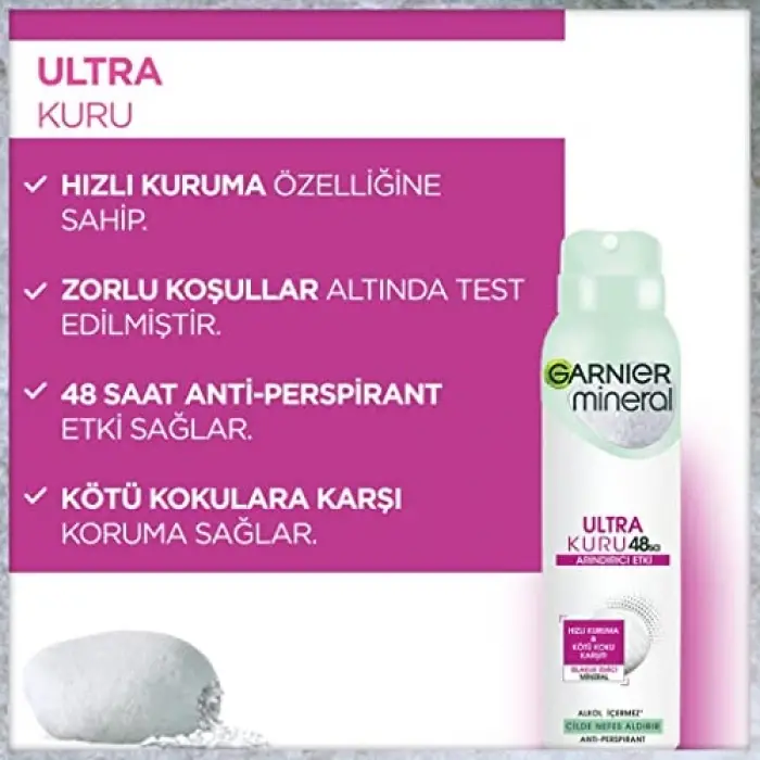 Mineral Ultra Kuru Deodorant 150 ml