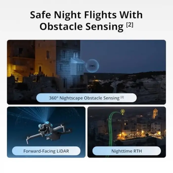 Mini 5 Pro Fly More Combo ( RC-N3) | Yeni Başlayanlar için 4K Drone, Çok Yönlü Engel Algılama, ActiveTrack 360 °, 225 ° Gimbal Döndürme, 3 Pil