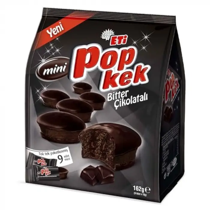 Mini Bitter Çikolatalı Popkek 162 g