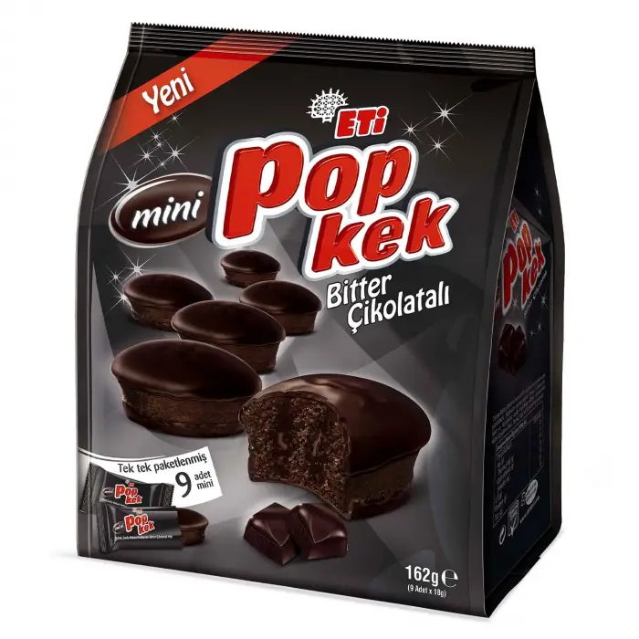 Mini Bitter Çikolatalı Popkek 162 g