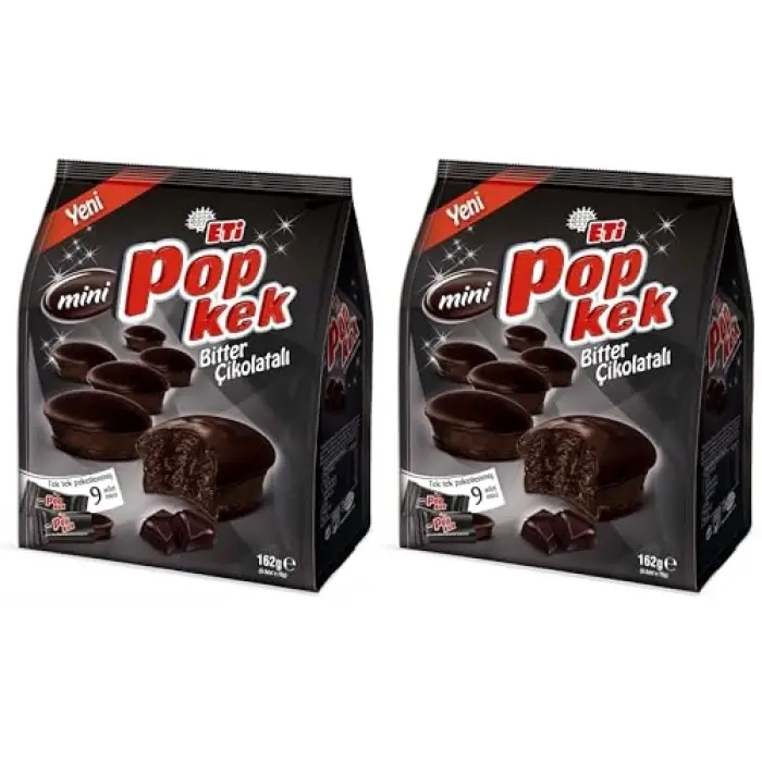 Mini Bitter Çikolatalı Popkek 162 g