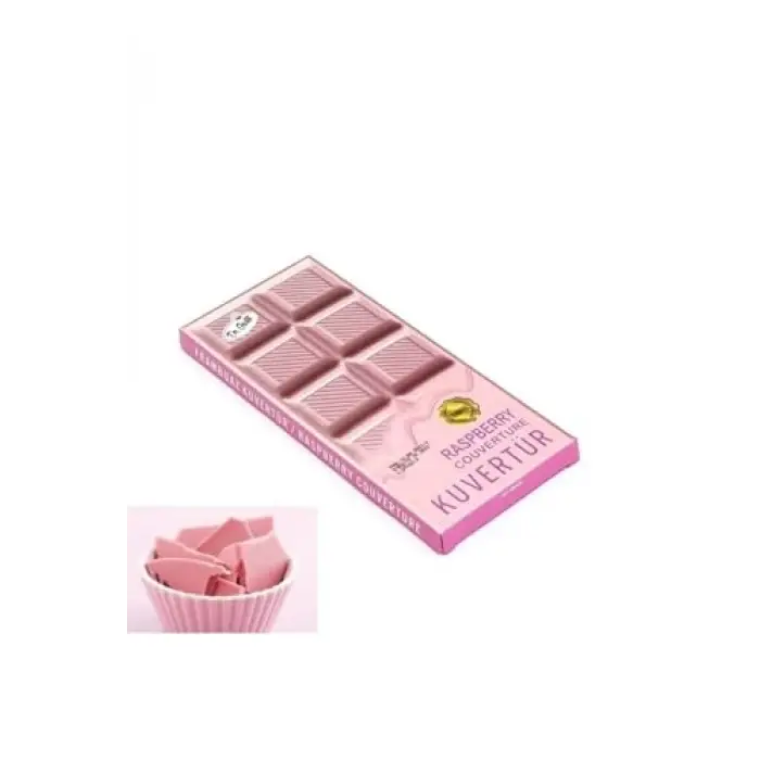 Mini Çikolata Frambuaz Kuvertür 200 g