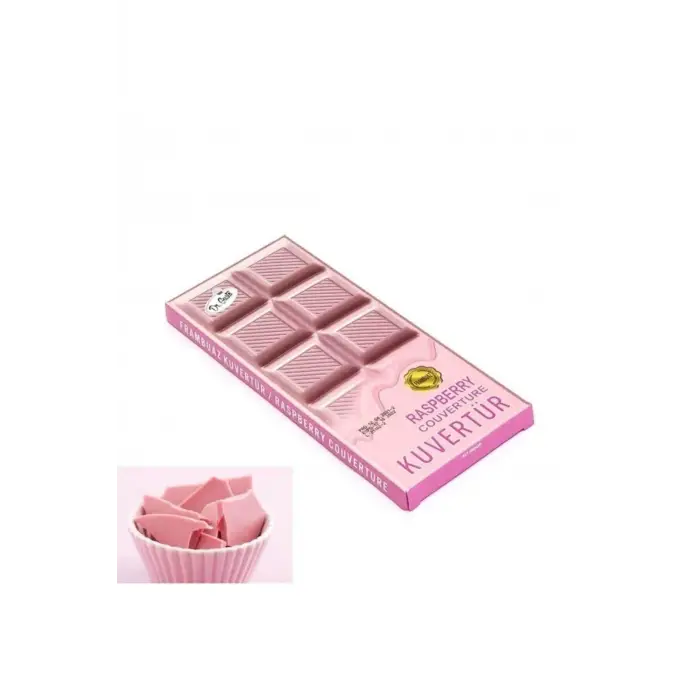 Mini Çikolata Frambuaz Kuvertür 200 g
