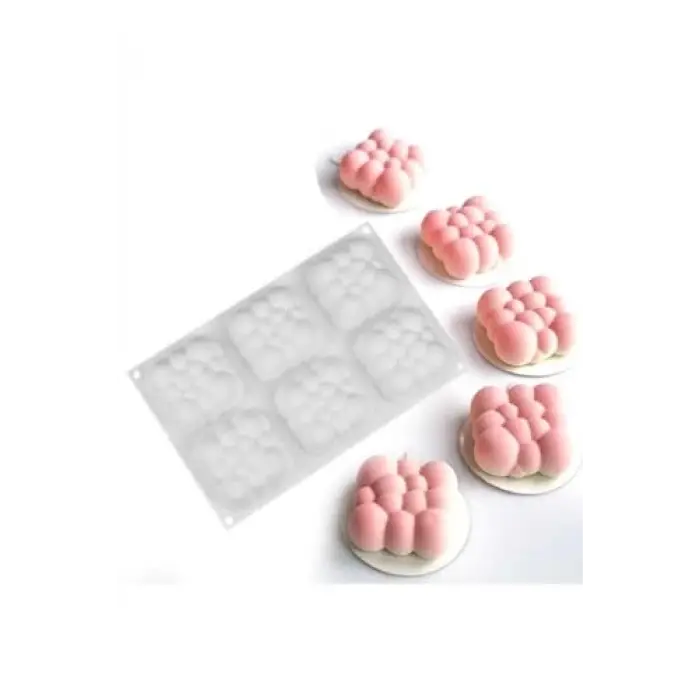 Mini Cloud Silikon Kalıp Beyaz ecmelNM460