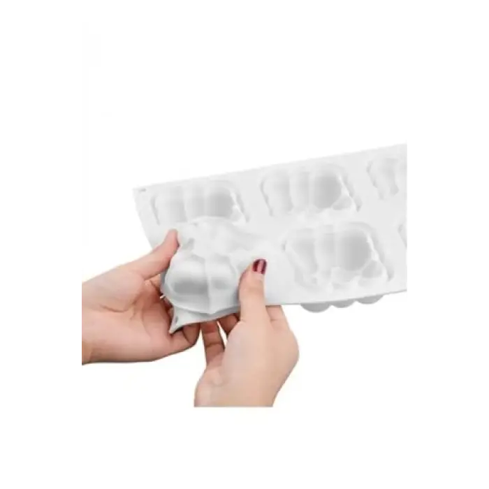 Mini Cloud Silikon Kalıp Beyaz ecmelNM460