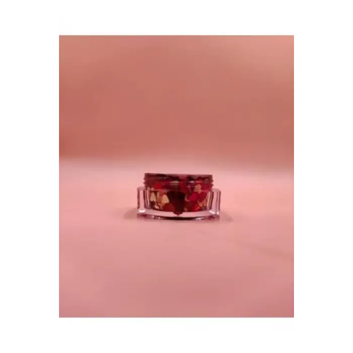 Mini Doğal Jel Glitter - Colorful Hearts 5Ml