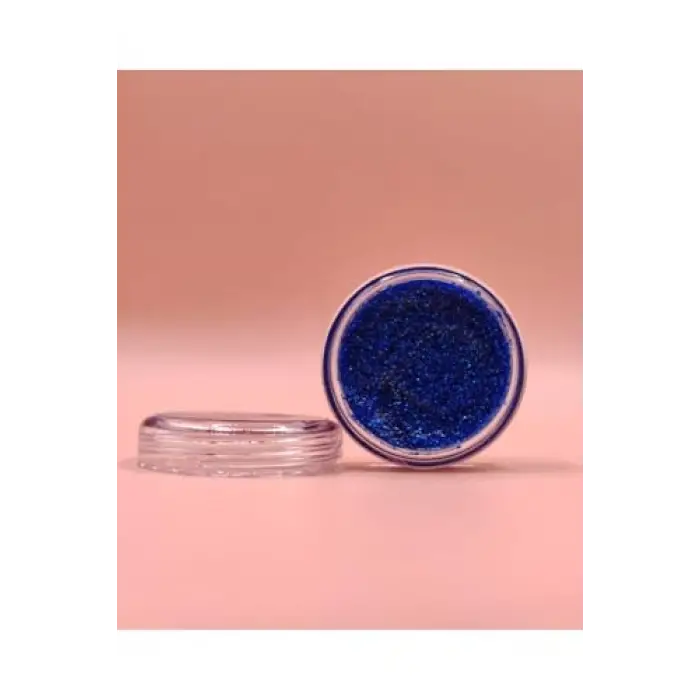 Mini Doğal Jel Glitter Far - Blue 5Ml, 100glitter6