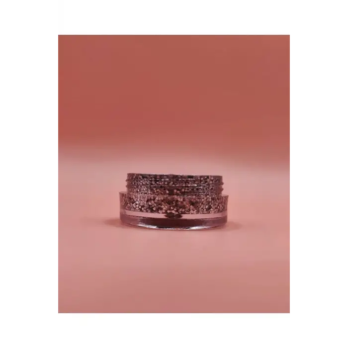 Mini Doğal Jel Glitter Far - Grey 5Ml, serashinegozfarı231