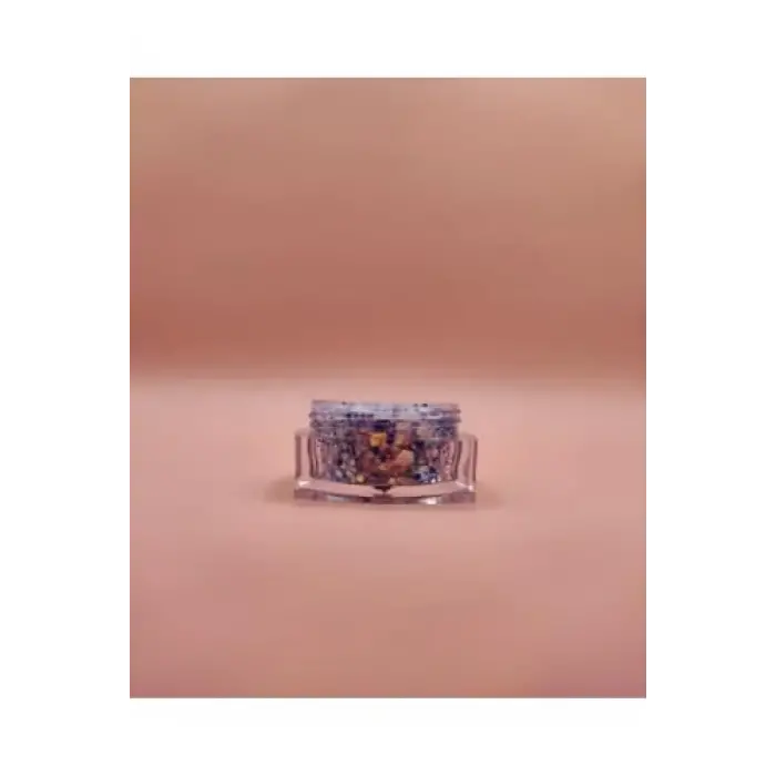 Mini Doğal Jel Glitter - Snow 5Ml