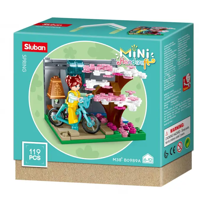 Mini Handcraft Macera Bisikleti Yapım Seti, 119 Parça
