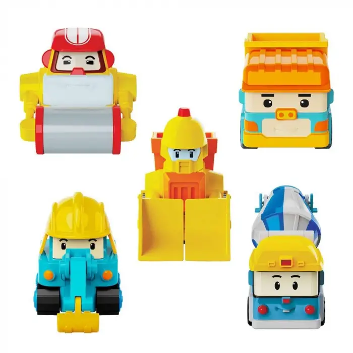Mini İnşaat Araçları 5li Set 0761