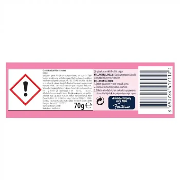 Mini Jel Floral Buket 70 g