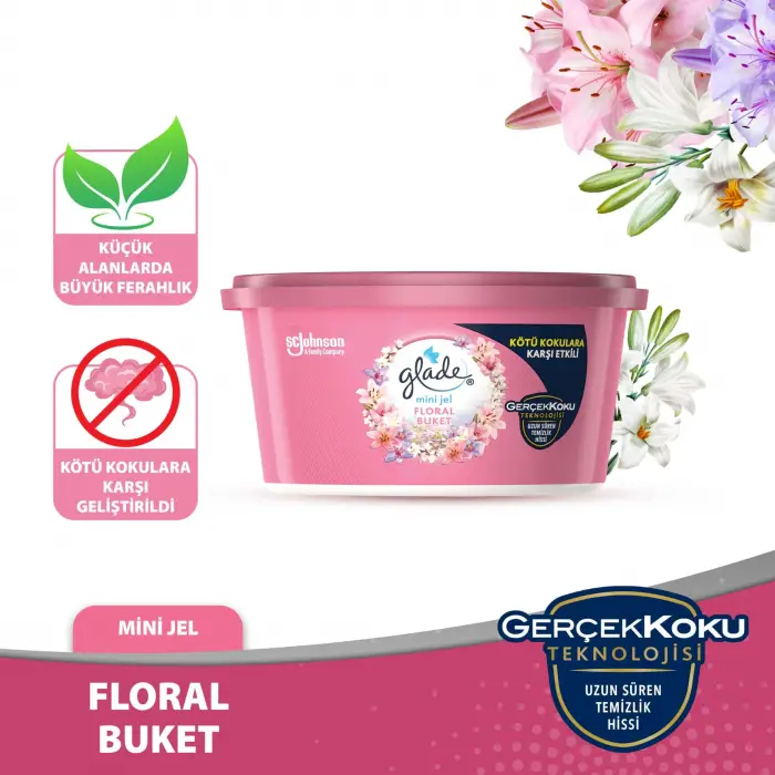 Mini Jel Floral Buket 70 g