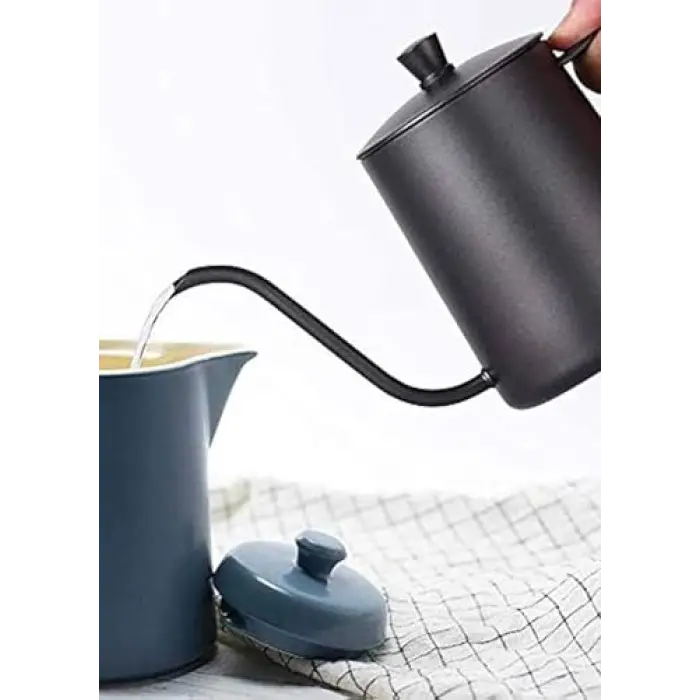 Mini Kettle Drip Pot 600 ML, Dayanıklı Kamp Ekipmanları