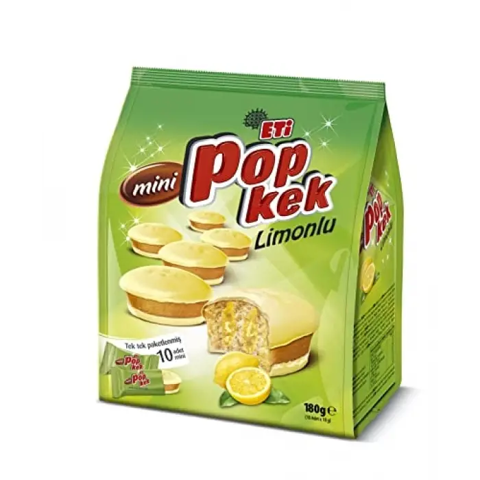 Mini Limonlu Popkek 180 g 2li paket