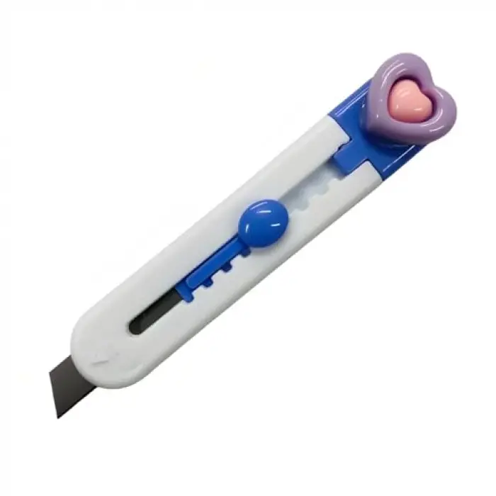 Mini Maket Bıçağı Falçata 9 cm 665A-kalp