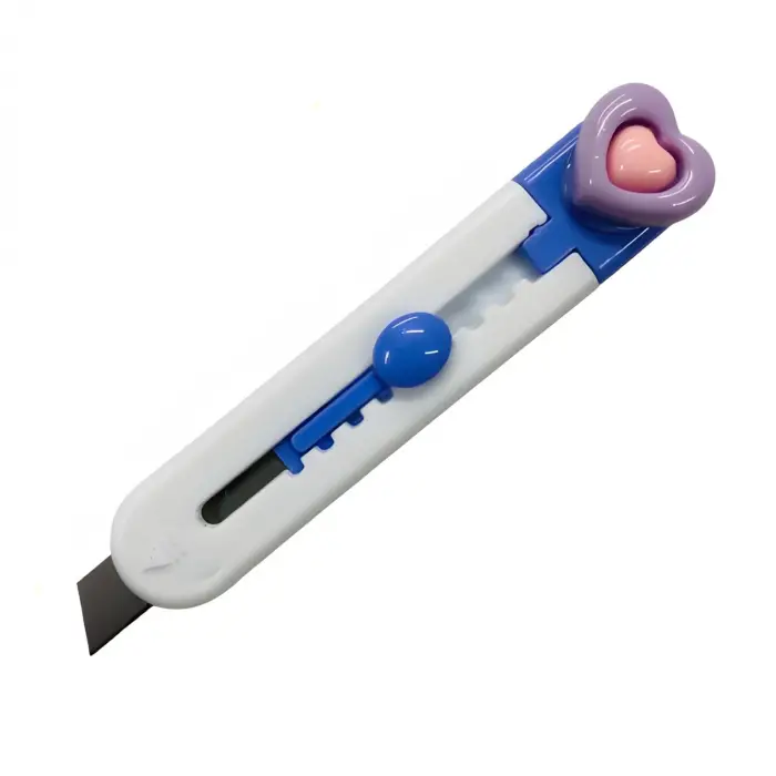 Mini Maket Bıçağı Falçata 9 cm 665A-kalp