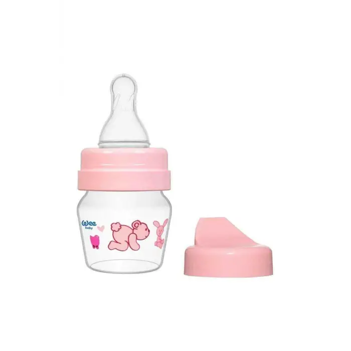 Mini PP Biberon 30 ml, Pembe