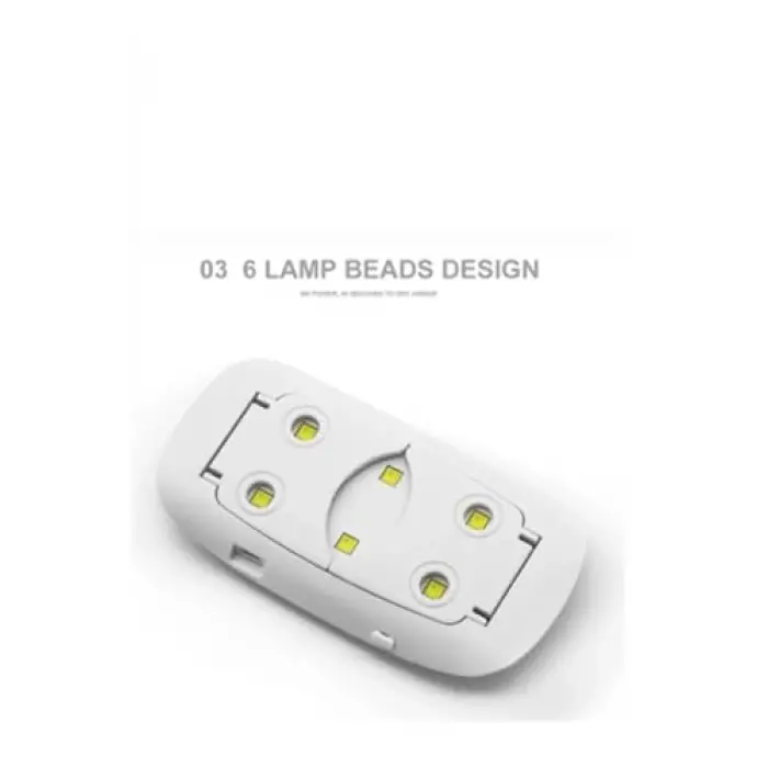 Mini Seyahat Tipi USB UV LED Oje Kurutucu, Mor Işık