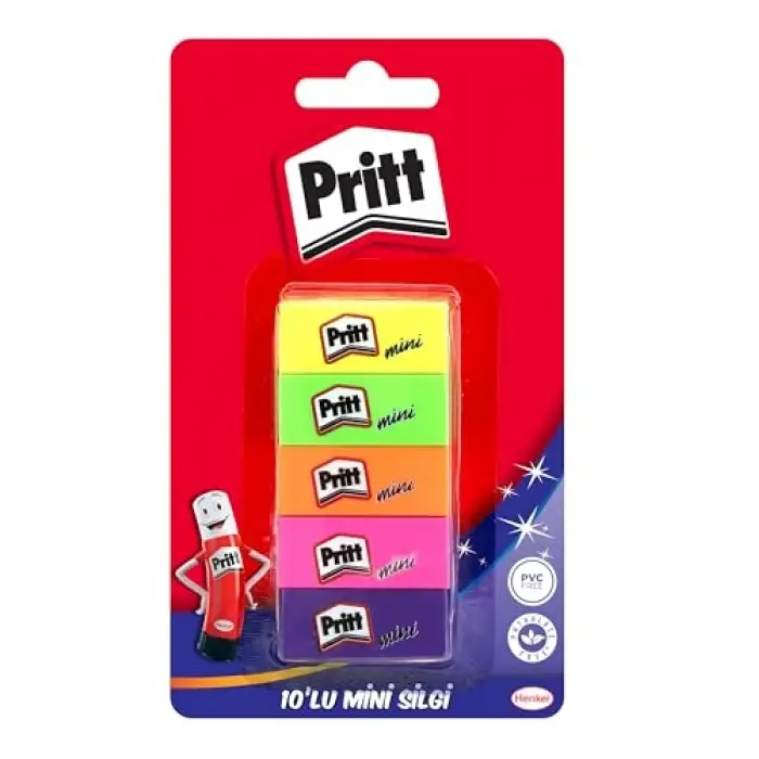 Mini Silgi 10lu Blister