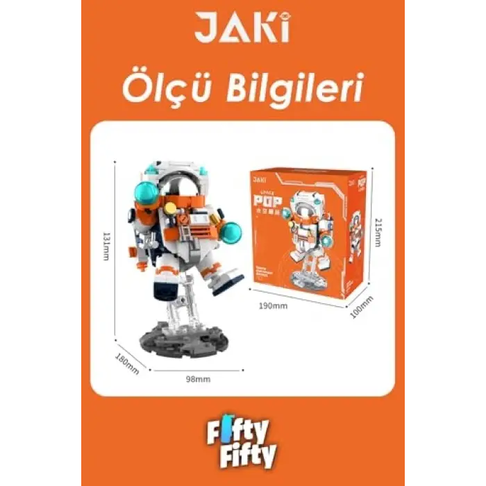 Mini Space Serisi Astronot JK8505 (+302 Parça) Oyuncak Yapım Seti