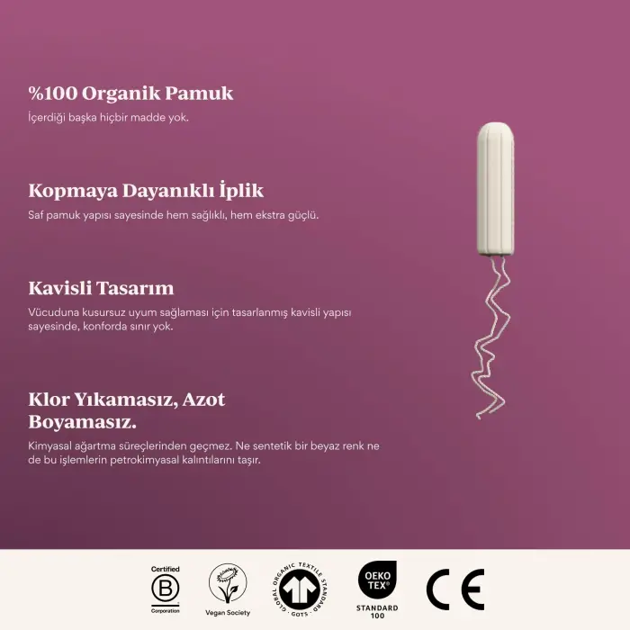 Mini Tampon 10lu