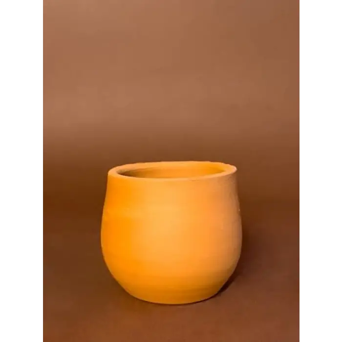 Mini Toprak Saksı 9 cm Oval Form