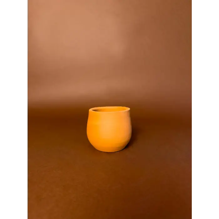 Mini Toprak Saksı 9 cm Oval Form