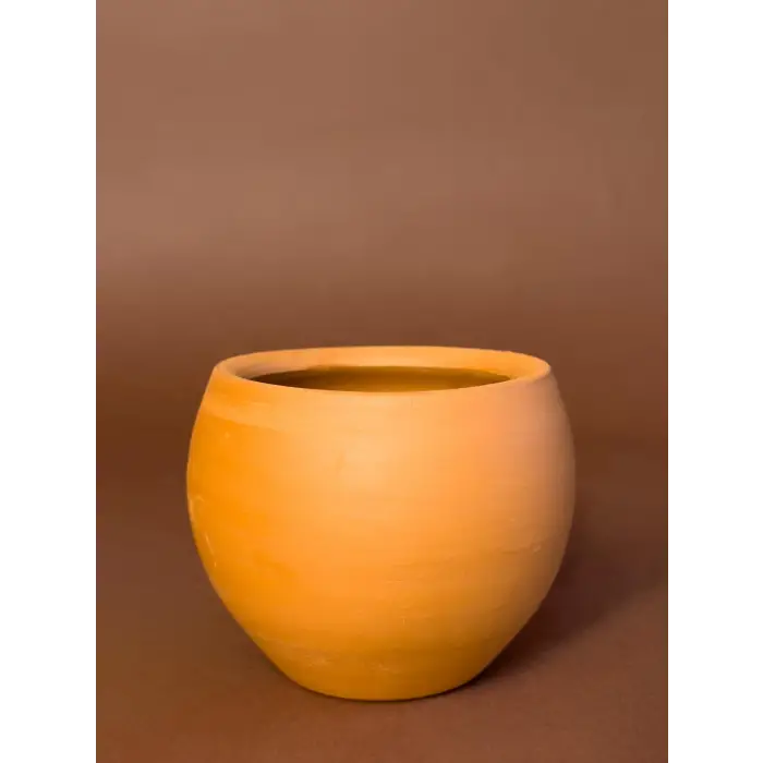 Mini Toprak Saksı 9 cm Yuvarlak Form