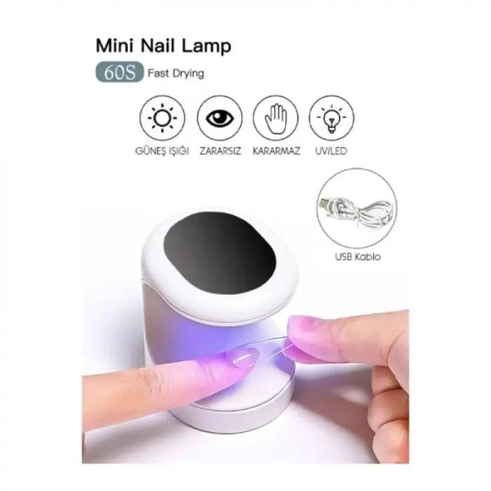 MİNİ UV LED Kalıcı Oje Kurutucu