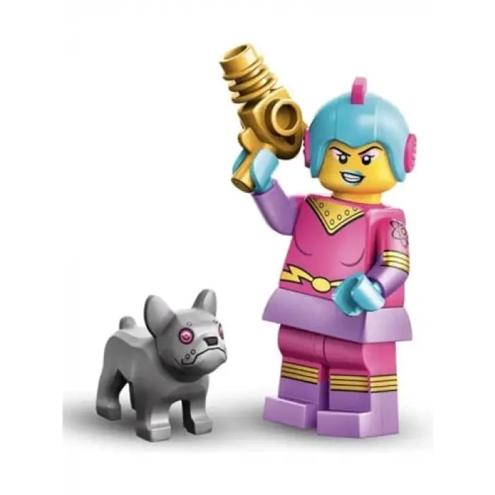Minifigür 71046 - Seri 26-4 Retro Space Heroine