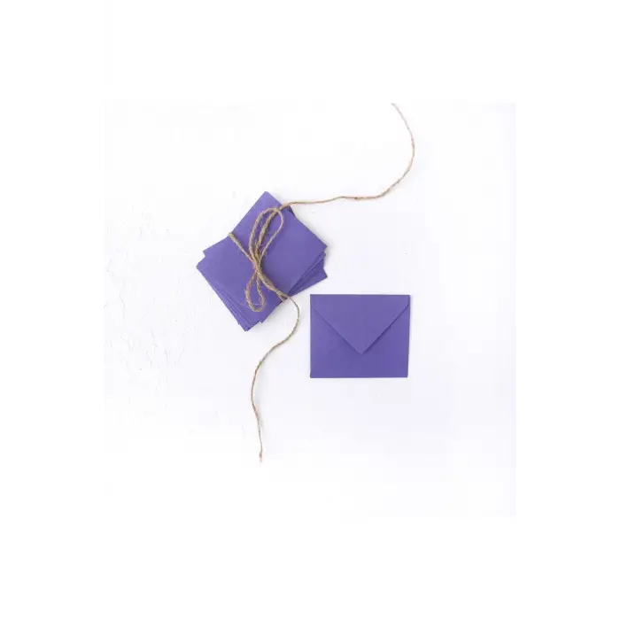 Minik Zarf, 7X9 Cm 50 Adet (Mor) 7 X 9