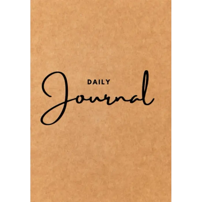 Minimalist Günlük Defter