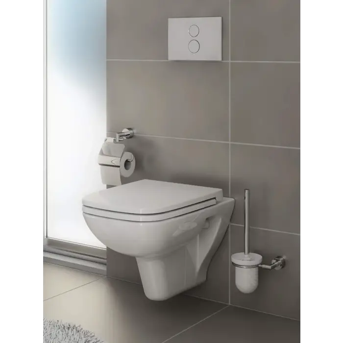 Minimax A44790 Tuvalet Fırçalığı, Krom