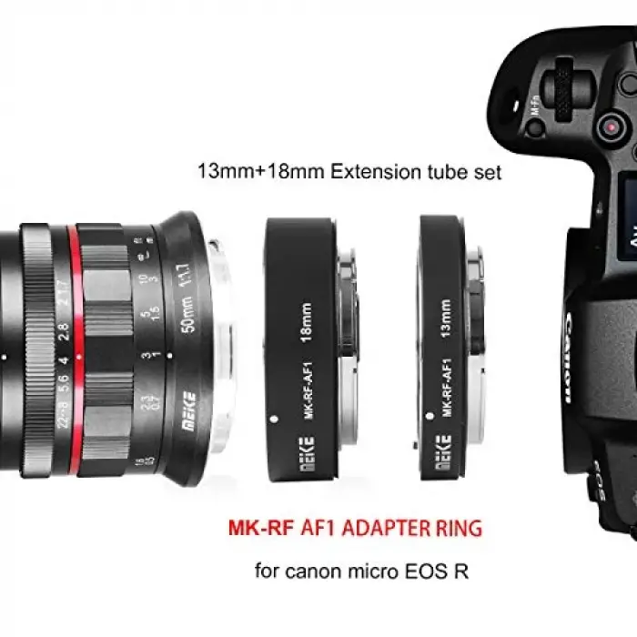 MK-RF-AF1 Macro AF Uzatma Tüpü, Eos R Uyumlu
