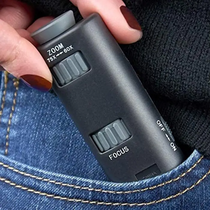 mm Taschen-Mikroskop LED