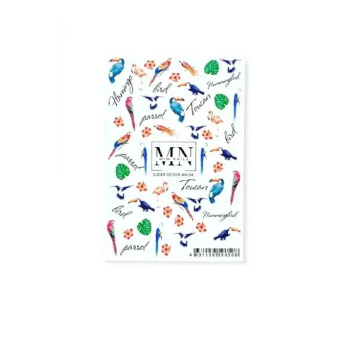 MN W-04 Tırnak Stickerı
